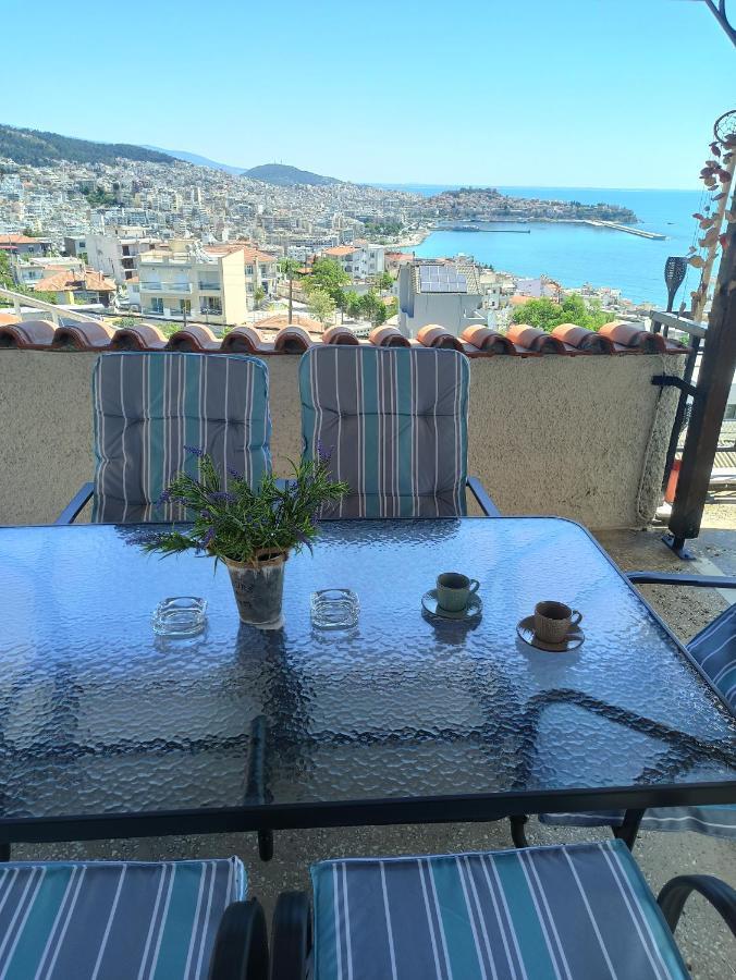 Apartamento House With Amazing View Kavala Exterior foto
