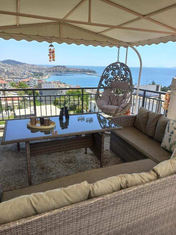 Apartamento House With Amazing View Kavala Exterior foto